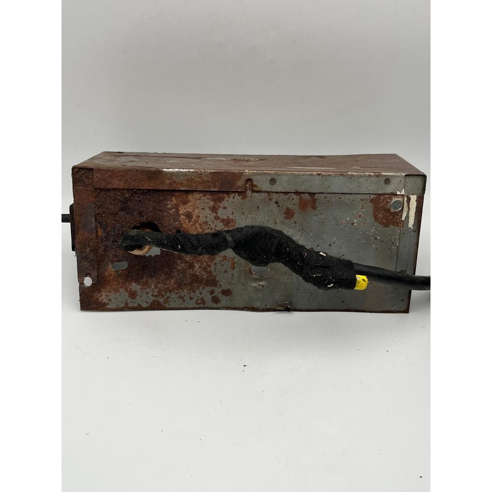 Strawsine Vintage EXIT Sign Light Metal Housing Corded Wall Mount Tested - Picture 6 of 10